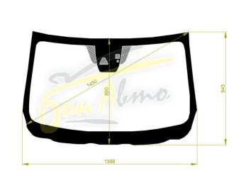 Стекло лобовое MAZDA CX-3 2014- (DK-RHD) место под 1 камеру, место под датчик дождя, 
Бренд: BENSON