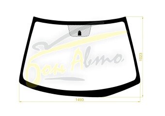 Стекло лобовое NISSAN ALTIMA 2002-2006 (L31) 
Бренд: BENSON с синей полосой