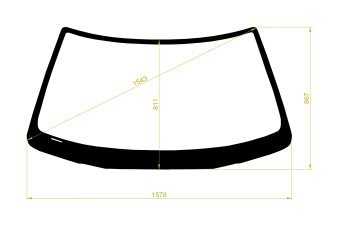 Стекло лобовое LEXUS LS 1994-2000 (UCF20) 
Бренд: BENSON