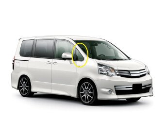 Стекло боковое TOYOTA NOAH 2007-2013 ZR70 FV/RH/X молдинг,
Бренд: BENSON