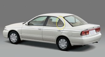 Стекло боковое NISSAN SUNNY 1998-2006 (B15) RQ/LH 
Бренд: BSG