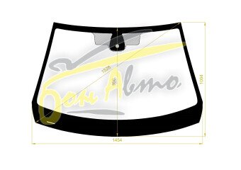 Стекло лобовое RENAULT MEGANE 2002-2008 (LM) место под датчик дождя 
Бренд: BENSON с синей полосой