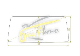 Стекло лобовое MITSUBISHI CANTER 1978-1985 (FE100-std-1460*674*1515) 
Бренд: BSG с зеленой полосой