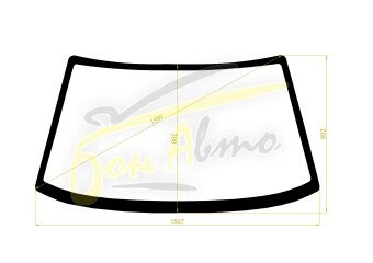 Стекло лобовое NISSAN CEFIRO 1994-2000 (A32) 
Бренд: BSG с зеленой полосой