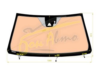 Стекло лобовое TOYOTA LAND CRUISER 2007-2021 (J200-LHD-2015) полный обогрев, обогрев щеток, место под 1 камеру, место под датчик дождя, 
Бренд: BENSON с зеленой полосой