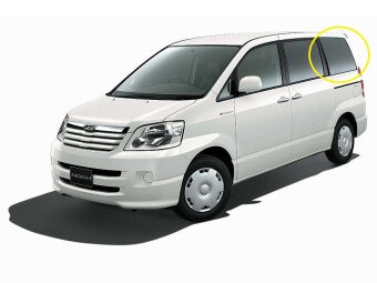 Стекло боковое TOYOTA NOAH 2001-2007 ZR60 SW/LH/X 
Бренд: BENSON