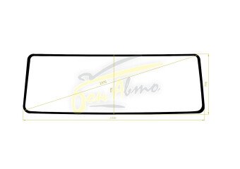 Стекло лобовое DAF XF-SERIES 2006- (XF105-2336*776*2375) 
Бренд: BENSON