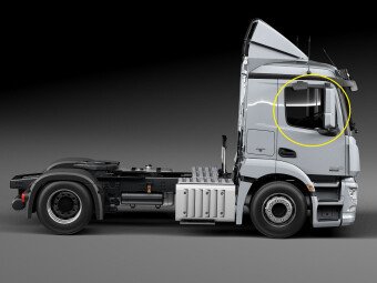 Стекло боковое MERCEDES ANTOS 2012 FD/RH 
Бренд: BENSON