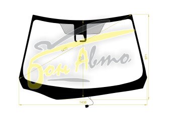 Стекло лобовое TOYOTA COROLLA FIELDER 2012- (E160-RHD-2017) обогрев щеток, место под 1 камеру, 
Бренд: BENSON