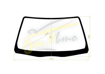 Стекло лобовое NISSAN CEDRIC 1995-1999 (Y33) 
Бренд: BENSON