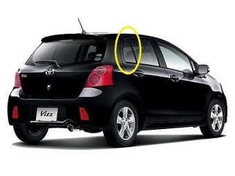 Стекло боковое TOYOTA VITZ 2005-2010 SCP90-5d RQ/RH 
Бренд: BSG