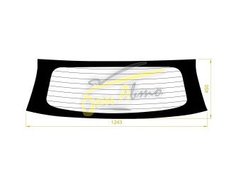 Стекло заднее с обогревом HONDA AIRWAVE 2005-2010 (GJ1-2) 
Бренд: BENSON