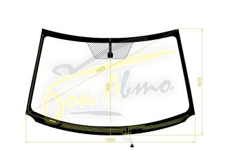 Стекло лобовое TOYOTA HIGHLANDER 2007-2013 (ASU40-LHD) обогрев щеток
Бренд: BSG с зеленой полосой