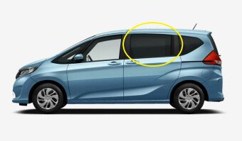 Стекло боковое HONDA FREED + 2016-2024 GB5 RD/LH фурнитура, 
Бренд: BENSON Тонированное