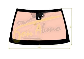 Стекло лобовое TOYOTA CAMRY 2017-2023 (ASV70-LHD) полный обогрев, место под 1 камеру, место под датчик дождя, молдинг, атермальное, 
Бренд: BENSON