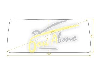 Стекло лобовое VOLVO FM-SERIES 1992-2012 (FM-2198*853*) 
Бренд: ZDG с серой полосой