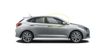 Стекло боковое HYUNDAI VERNA 2017- (HC-5d h/b) FD/RH 
Бренд: BENSON