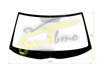 Стекло лобовое MERCEDES E-CLASS 1995-2002 (W210) 
Бренд: BSG с зеленой полосой