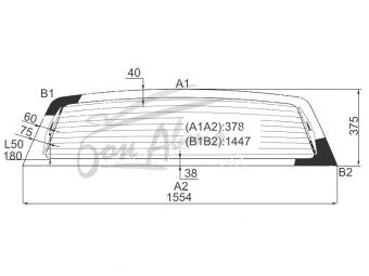 Стекло заднее с обогревом SSANGYONG ACTYON SPORT 2005-2012 (QJ) 
Бренд: BENSON