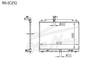 Радиатор SUZUKI LANDY 2007-2010 (SC25) (MR20)
Бренд: TONGSHI AL26MT