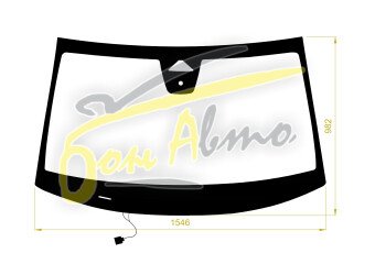 Стекло лобовое HONDA CR-V 2023- (RS-LHD) обогрев щеток, место под 1 камеру, место под датчик дождя, молдинг, 
Бренд: BENSON