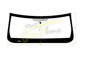 Стекло лобовое DODGE NITRO 2007-2012 ()
Бренд: КМК с синей полосой