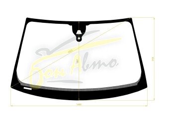 Стекло лобовое AUDI S4 2007-2015 (B8-4d sed) место под 1 камеру, место под датчик дождя, молдинг, 
Бренд: BENSON