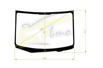 Стекло лобовое DAIHATSU MOVE 2014-2023 (LA150-RHD) 
Бренд: BENSON