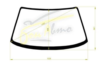 Стекло лобовое MAZDA CAPELLA 1994-1997 (CG2PP-4d sed) 
Бренд: BENSON