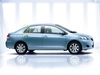 Стекло боковое TOYOTA BELTA 2005-2012 XP90-4d sed RQ/RH 
Бренд: BSG