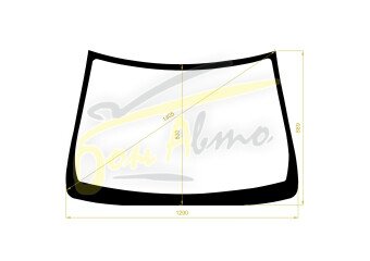 Стекло лобовое DAIHATSU YRV 2000-2005 (M200) 
Бренд: BSG с зеленой полосой