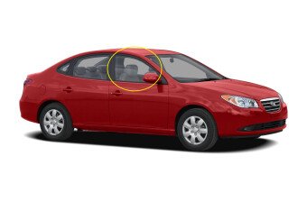 Стекло боковое HYUNDAI ELANTRA 2006-2010 (HD) FD/RH 
Бренд: BSG