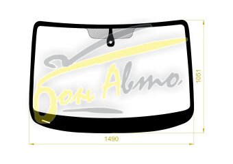 Стекло лобовое VOLKSWAGEN CADDY 2015-2020 (2K) место под датчик дождя 
Бренд: КМК