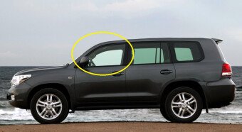 Стекло боковое TOYOTA LAND CRUISER 2007-2015 (UZJ200) FD/LH 
Бренд: BENSON