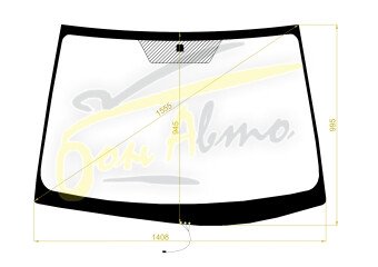 Стекло лобовое TOYOTA AVENSIS 2009- (T270-LHD) обогрев щеток 
Бренд: ZDG