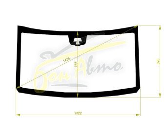 Стекло лобовое MAZDA FLAIR WAGON 2013-2017 (MM32S-RHD) место под 1 камеру 
Бренд: BENSON