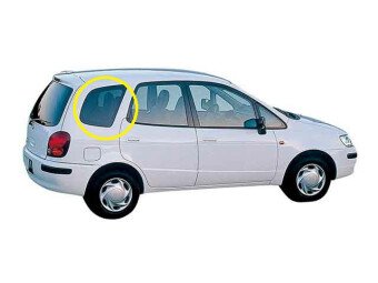 Стекло боковое TOYOTA COROLLA SPACIO 1996-2001 (AE11#) SW/RH/X 
Бренд: BSG