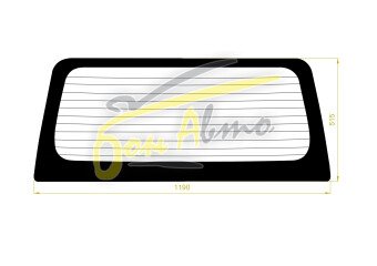 Стекло заднее с обогревом MITSUBISHI EK-SPORT 2002-2006 (H82W) 
Бренд: BENSON