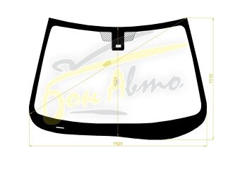 Стекло лобовое MAZDA CX-9 2006-2016 (TB-LHD) место под датчик дождя 
Бренд: BENSON с синей полосой