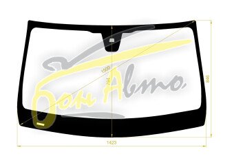 Стекло лобовое MERCEDES GLC COUPE 2016- (C253-LHD) место под датчик дождя 
Бренд: КМК с синей полосой