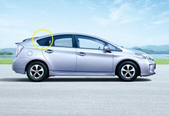 Стекло боковое TOYOTA PRIUS 2009-2015 ZVW30 SW/RH/X 
Бренд: BENSON