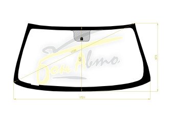 Стекло лобовое CADILLAC ESCALADE 2007-2014 () 
Бренд: BENSON с синей полосой