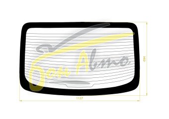 Стекло заднее с обогревом KIA RIO 2011-2016 (UB-KOR-4d sed) 
Бренд: BENSON