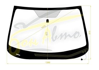 Стекло лобовое SUBARU IMPREZA 2007-2011 (GH-LHD) обогрев щеток 
Бренд: BENSON