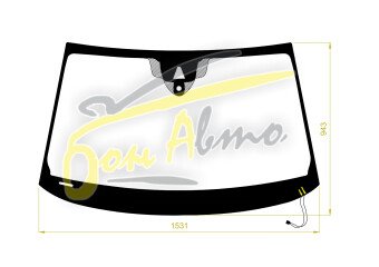 Стекло лобовое AUDI A8 2017- (D5-4d sed) обогрев щеток, место под 1 камеру, место под датчик дождя, 
Бренд: КМК