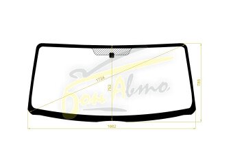 Стекло лобовое TOYOTA HIACE 2004-2019 (H200W-wide) 
Бренд: BENSON