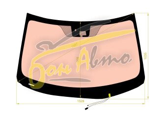 Стекло лобовое MITSUBISHI ECLIPSE CROSS 2017- (GK-LHD) полный обогрев, место под 1 камеру, место под датчик дождя, 
Бренд: BENSON