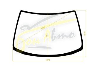Стекло лобовое TOYOTA TOWN ACE 1996-2008 (CR41V) 
Бренд: BENSON