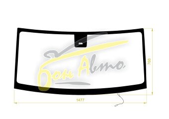 Стекло лобовое DAIHATSU THOR 2016- (M900S) обогрев щеток, место под 1 камеру, 
Бренд: BENSON