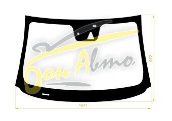 Стекло лобовое CHANGAN UNI-T 2020- (LHD) место под 1 камеру, место под датчик дождя, молдинг, фурнитура, 
Бренд: XYG